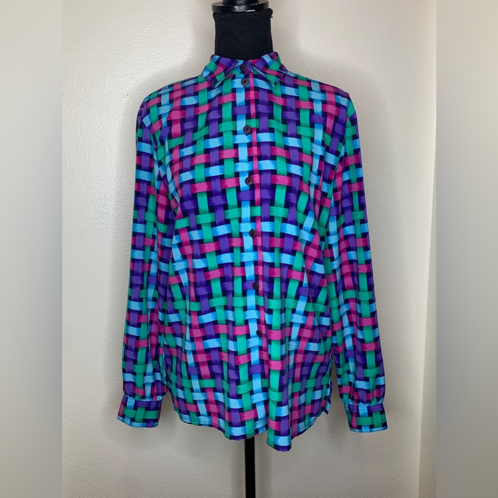 Vintage Tan Jay Blouse